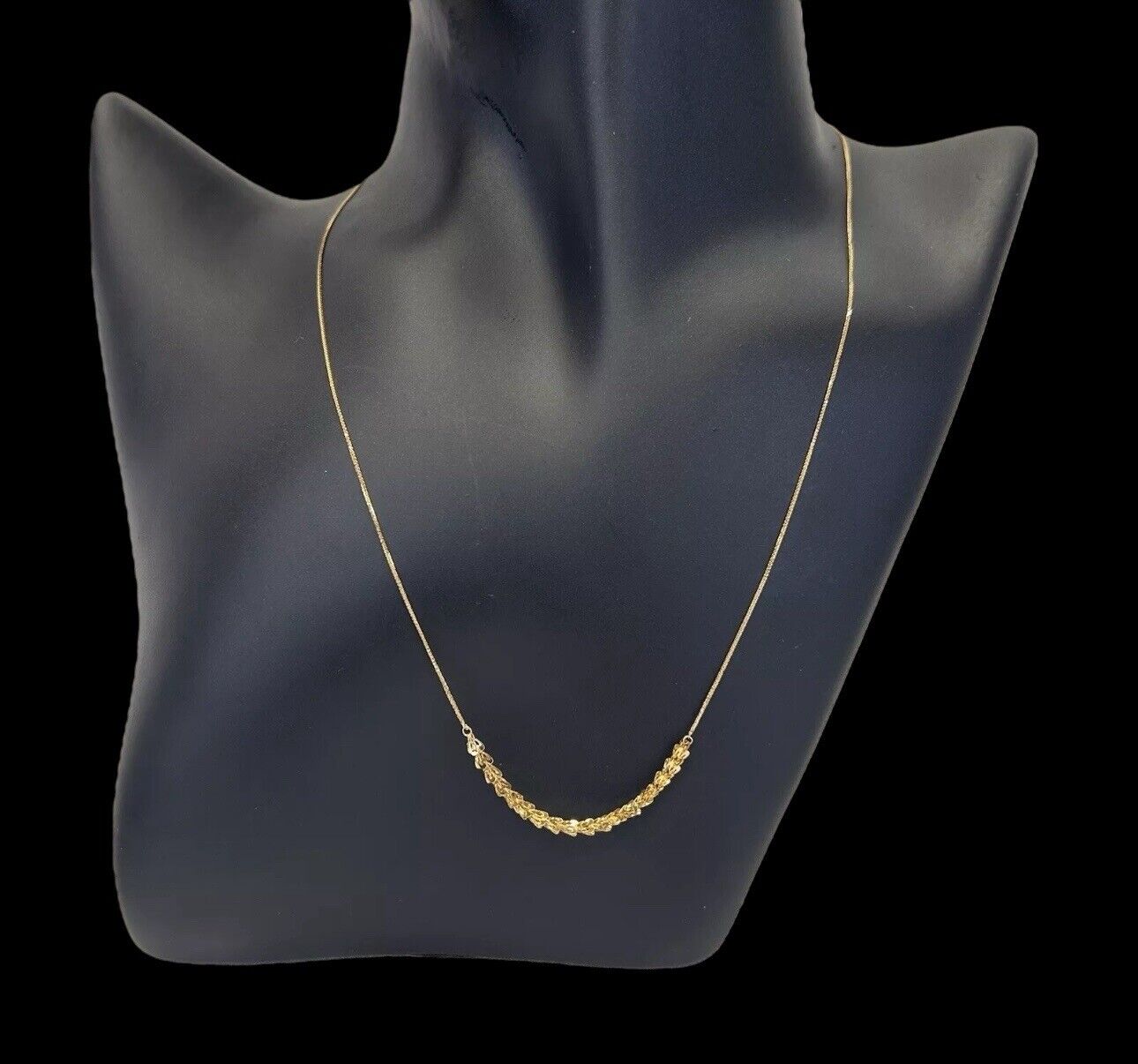 18K Gold Damas Necklace 0.71g , Saudi Gold Fine Jewelry Gift Idea For Women