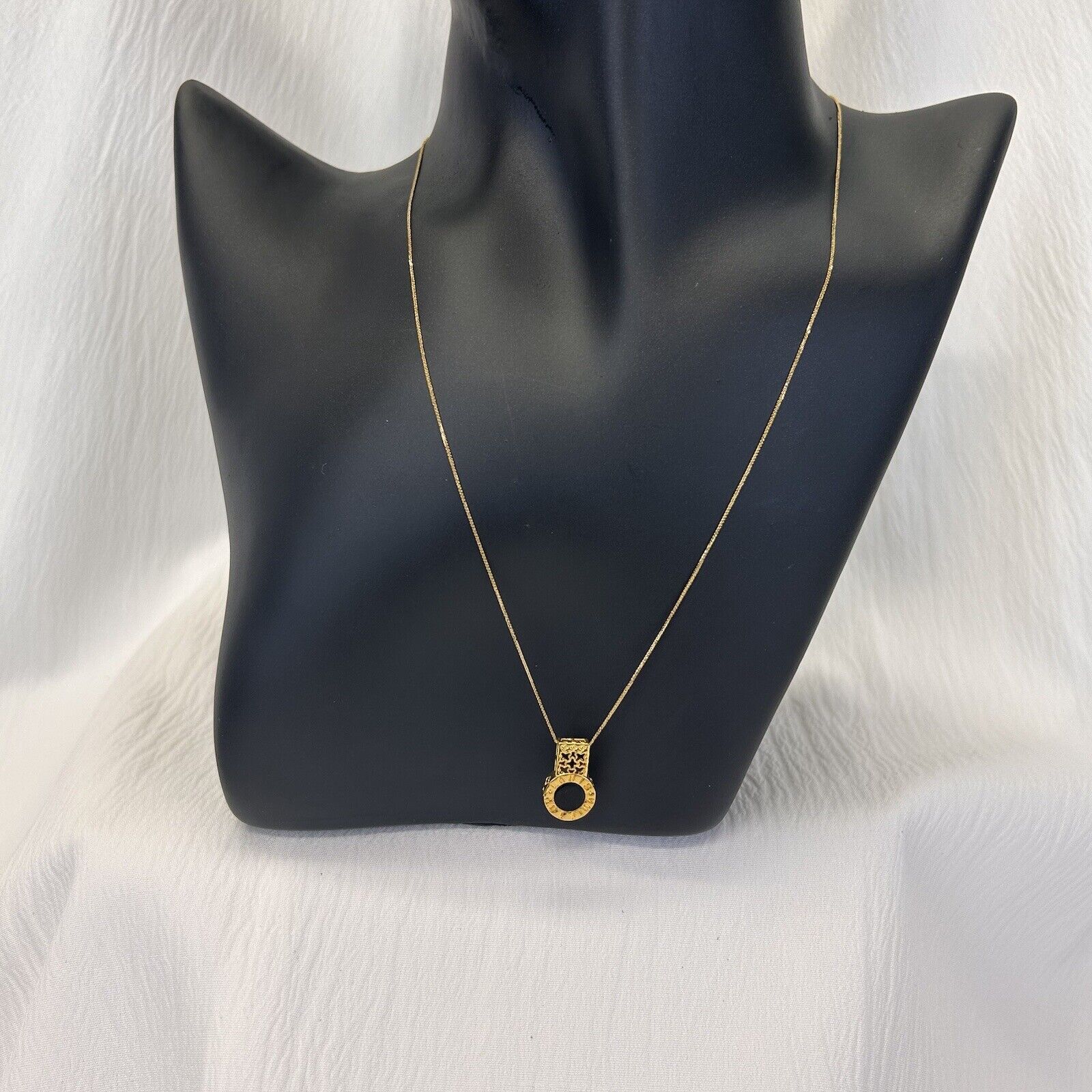 18K Gold Fux Necklace set , Saudi Gold