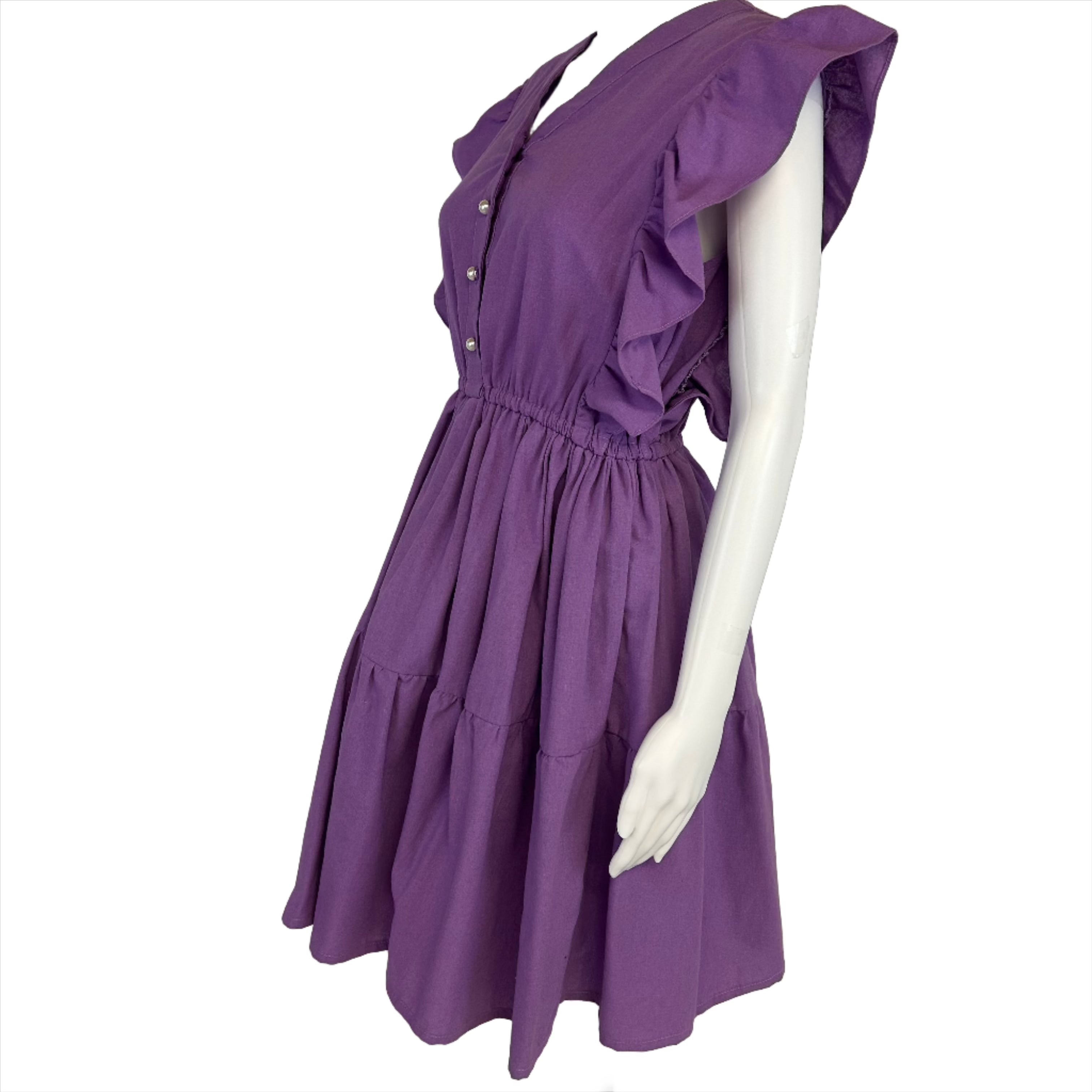 Dara Lavender Dress for women casual One size from Small/Med/Lg Unique style