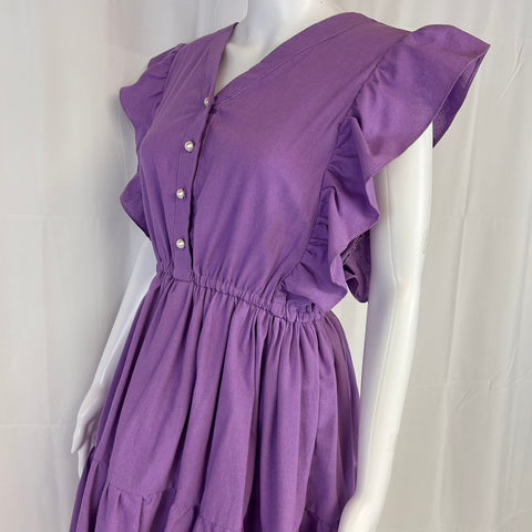 Dara Lavender Dress for women casual One size from Small/Med/Lg Unique style