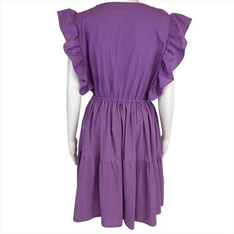 Dara Lavender Dress for women casual One size from Small/Med/Lg Unique style