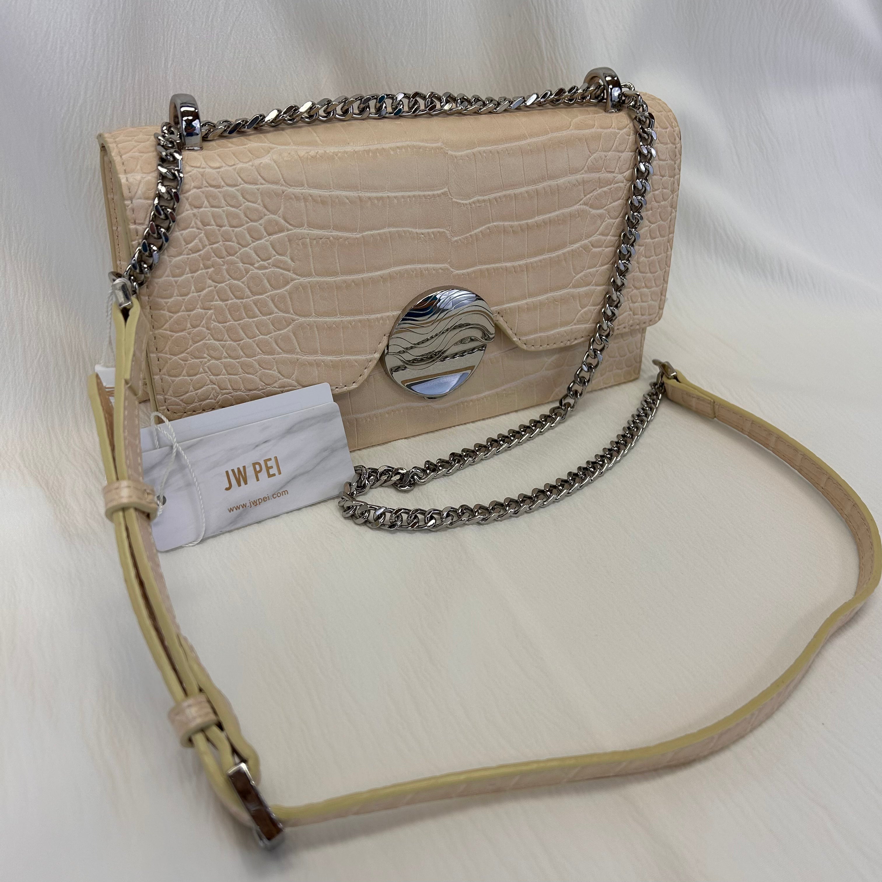 Ivory Croc Sling Bag Brand New
