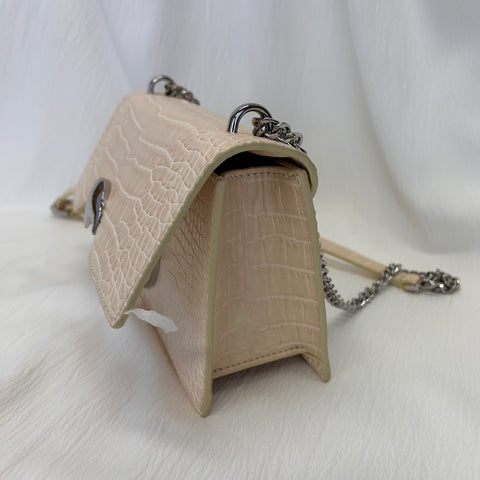 Ivory Croc Sling Bag Brand New