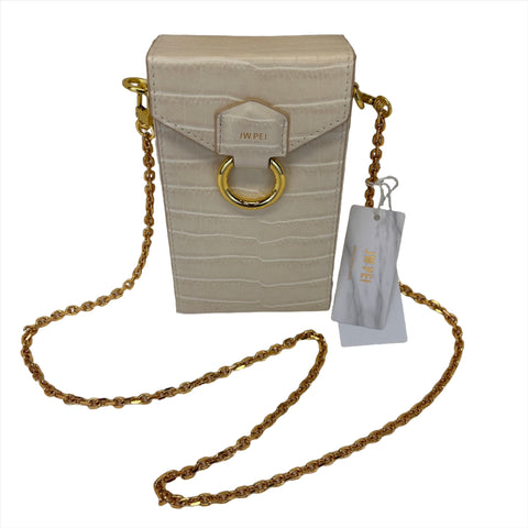 Ivory Croc Sling Bag SMALL Brand New